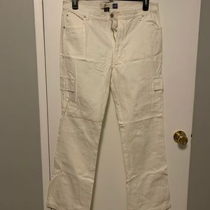 NWT Gap Flare White Jeans